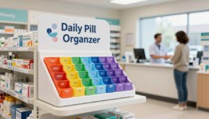 Daily Pill Organizer Pharmacy for Easy Medication Management